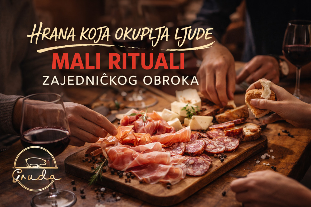 Hrana koja okuplja ljude: mali rituali zajedničkog obroka